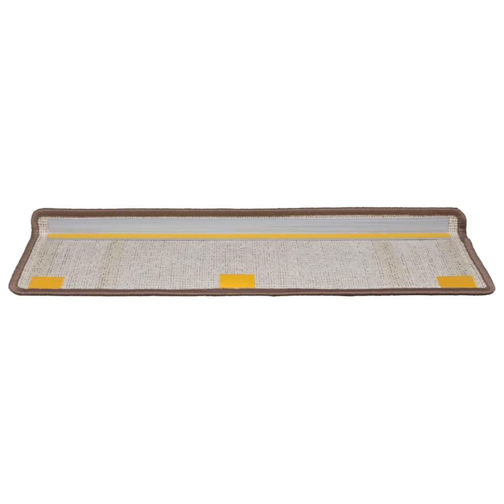 Self Adhesive Stair Mats 15 Pcs. 65 X 21 X 4 Cm Non Slip