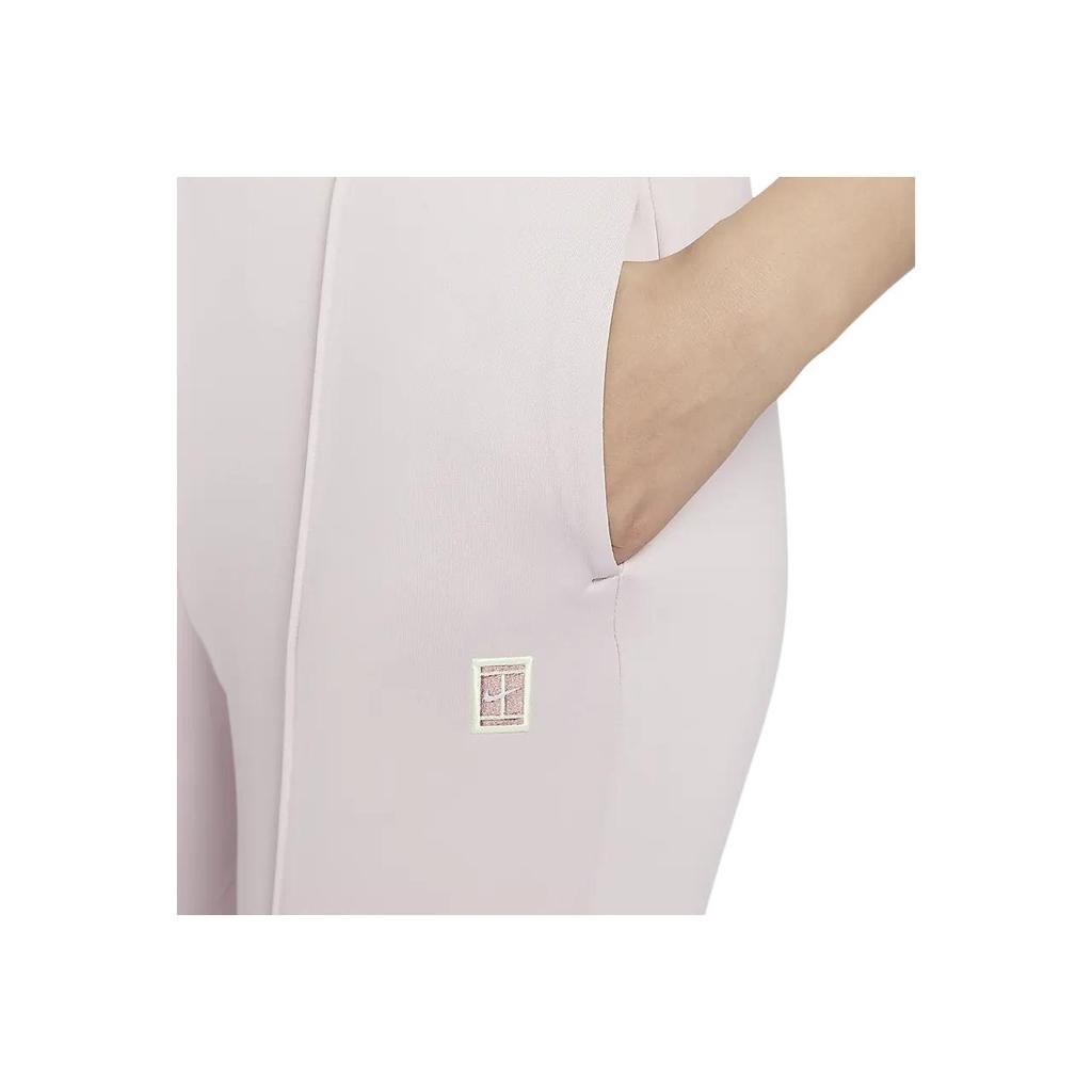 Nike Court Dri-FIT Stretch Moisture-Wicking Knit Tennis Bottoms Women Bottoms Platinum-Purple Light-Vortex DA4723-019