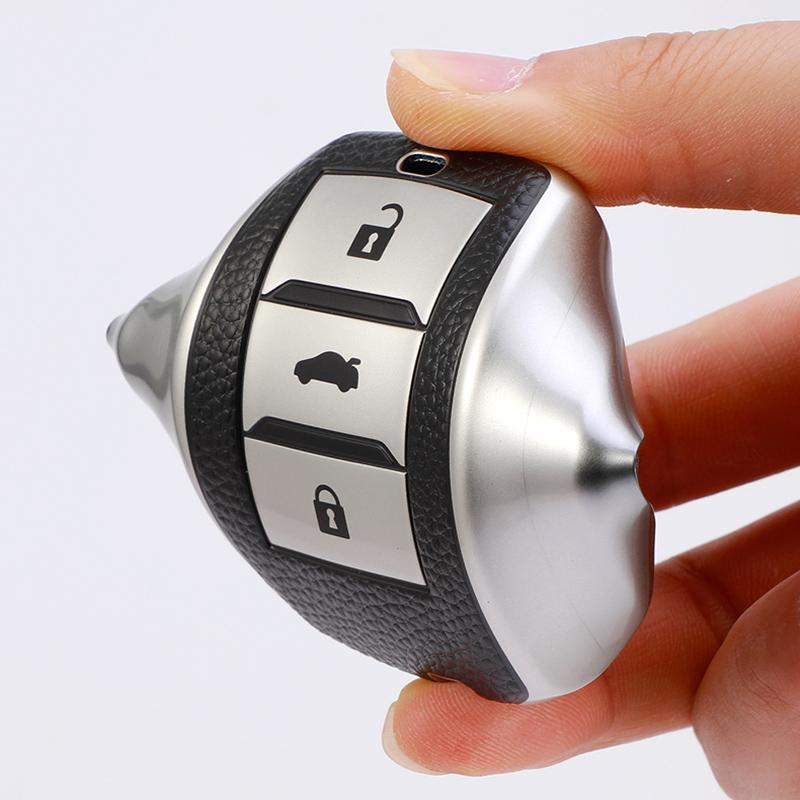 Leather TPU Car Smart Key Cover Bag Case Shell Protector Keychain for Changan Eado CS35 Raeton CS15 V3 V5 V7 Accessories