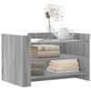 VidaXL Table basse sonoma gris 80x50x50 cm bois d'ingénierie, table latérale, table de salon, table d'accent, bout de 848344