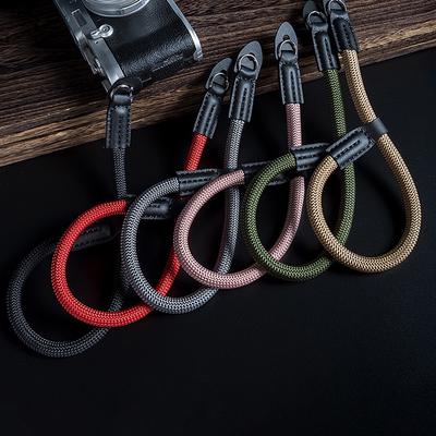 Curea de mână pentru cameră, curea de mână din nailon lucrată manual, curea de mână pentru cameră digitală, curea de mână cu paracord