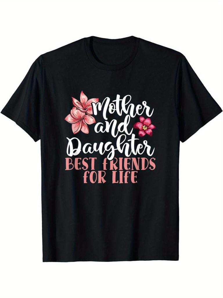 Women'S & Men'S Mother & Daughter Best Friends for Life T-Shirt - 100% Matching Family Shirts with F