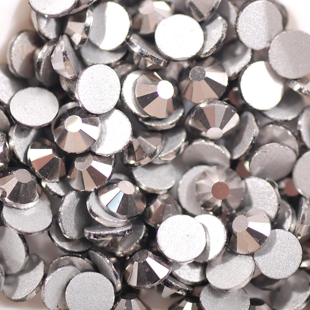 Super Flash Crystal Colored Diamond Nail Glass Diamond, Guomao Flat Bottom A Diamond, Mobile Phone Case Diy Filling Accessories.