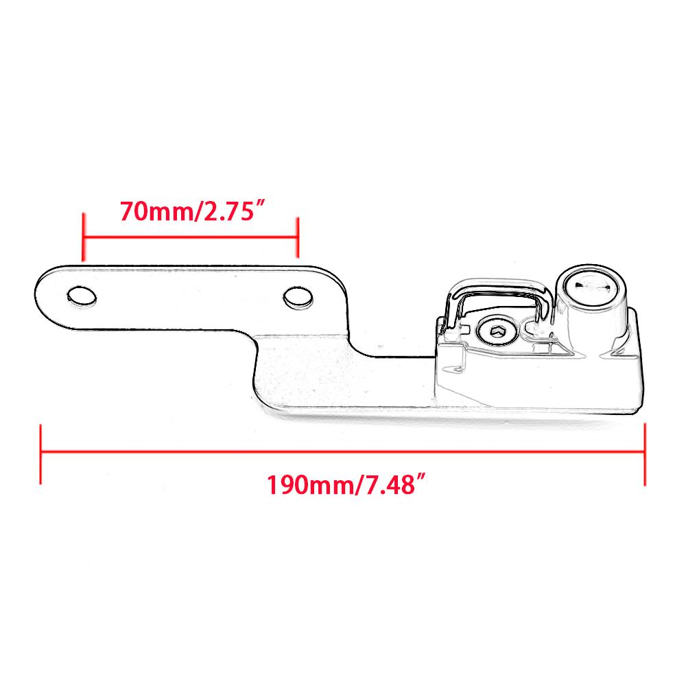 Motorcycle Helmet Lock Kit Helmets Security Anti-Theft Lock Rust-Proof Aluminum Alloy For Suzuki GSX-S1000 GSXS1000 Accessories