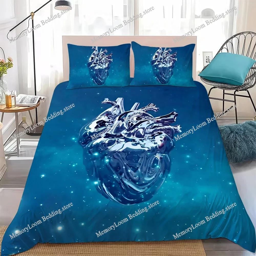 Singer A-Aurora Aksnes Duvet Cover Set Home Style Bedding Soft Laundry Cotton Bed Four Seasons Student Dormitory Home Textile