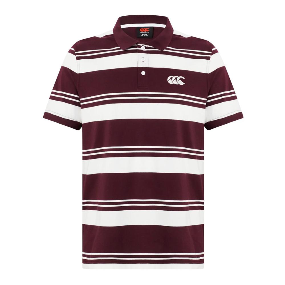 canterbury Men's Engineered Striped Polo Shirt