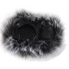 Furry Microphone Cover Noise Reduction Comfortable Soft Portable Compact Microphone Windscreen Muff