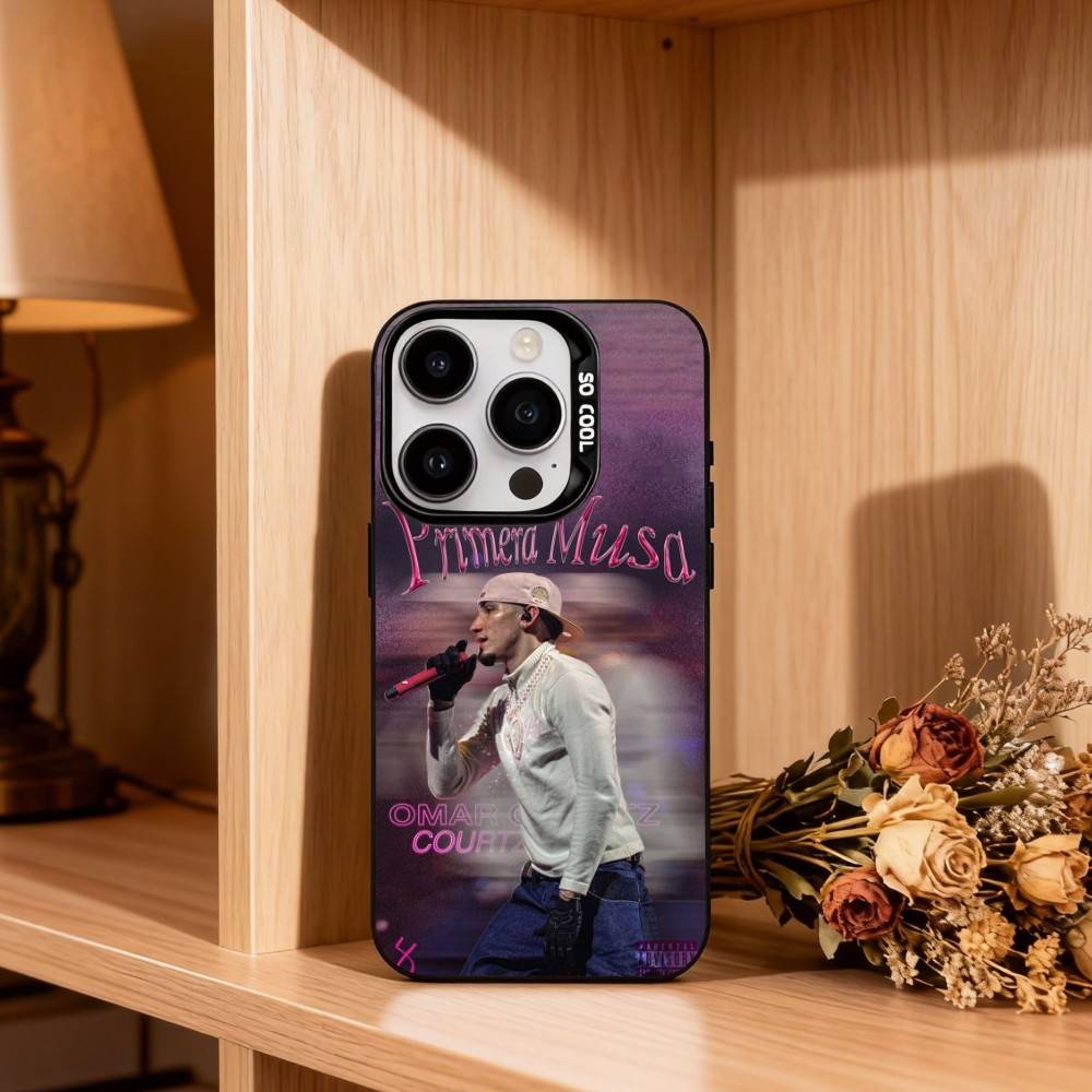 Primera Musa Omar Courtz   Phone Case For iPhone17,16,15,14,13,12,11 Plus,Pro Max Black Candy Silver Phone Case