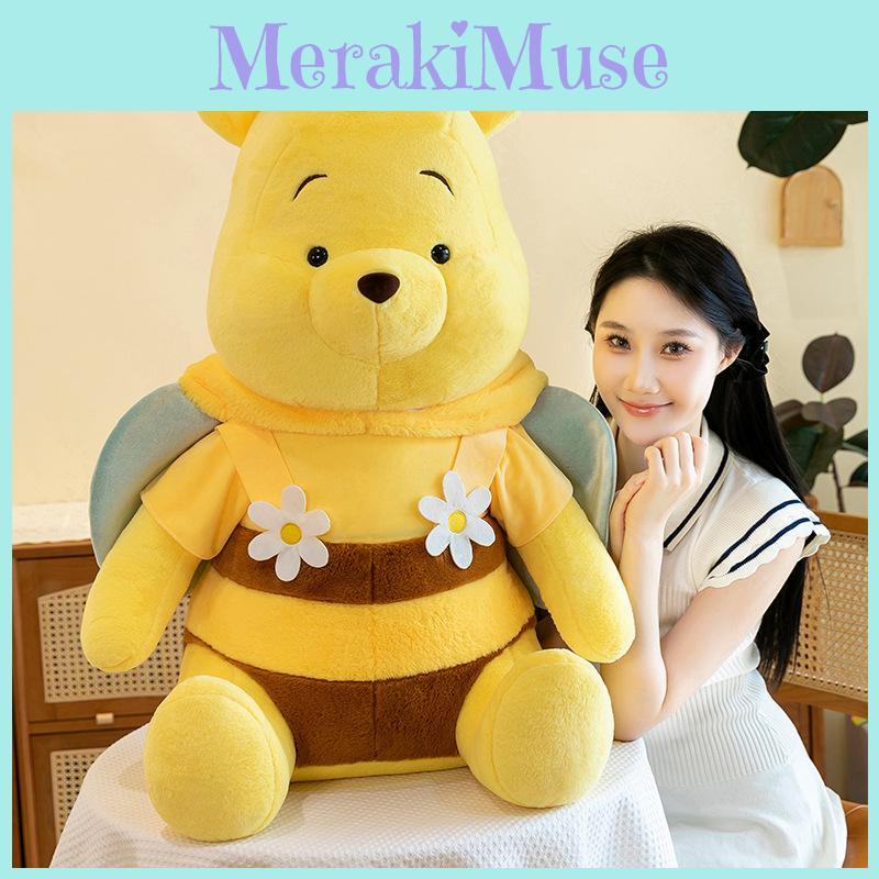 The Adorable Winnie Pooh As A Bee Plushie Super Soft Fluffy Stuffed Animal Gift