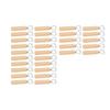 Beer Bottle Opener Portable Wooden Handle Stainless Steel Beer Opener for Kitchen Dining Room Party 30pcs
