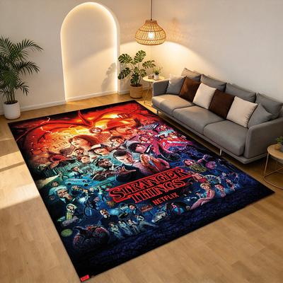 Stranger Things Living Room Nonslip Area Rug Soft Carpet For Bedroom Game Playroom Sofa Office Home Decor Doormat Christmas Gift C9261999