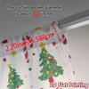 2 Stück, Vorhänge Weihnachtsbaum Geschenk Sterne (2) Chic Vorhänge&Draperien 100% Polyester Vorhänge Vielseitig Alle Dekorativ für Schlafzimmer,