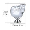 1pc Crystal Skull Drawer Knobs And Pulls, Glass Crystal Cabinets Knobs For Bedside, Cabinet Cupboard Home Kitchen Bedroom Decor
