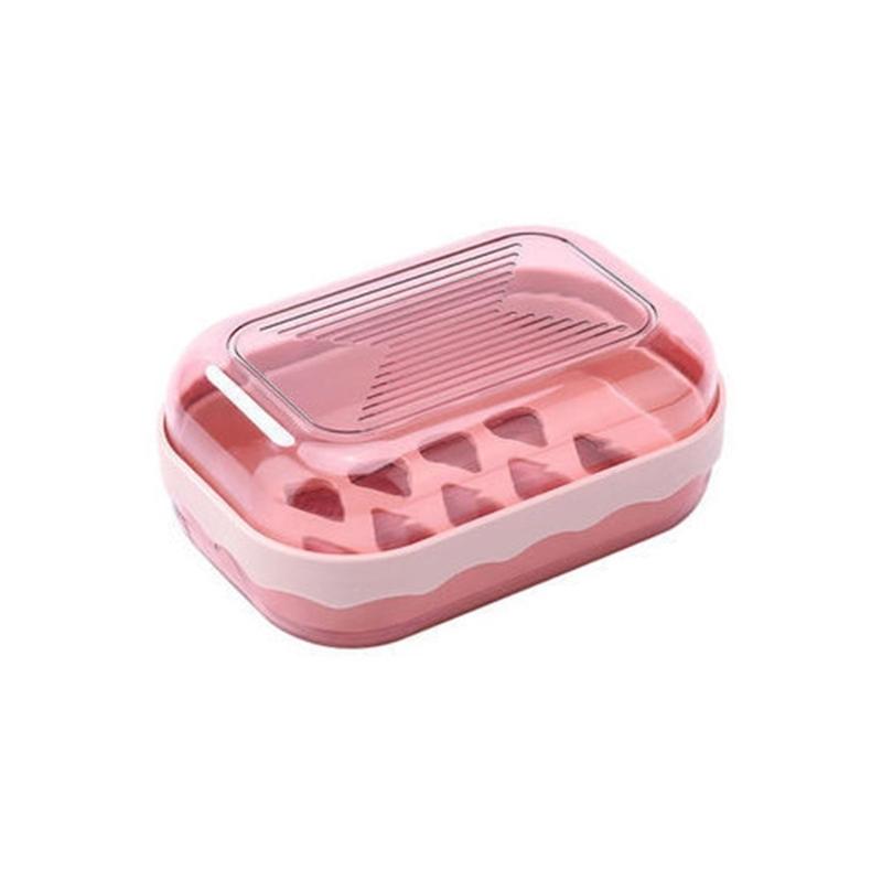 Compact Sealed Soap Container For Gym Goers Water Resistant Plastic Storage Box With Ventilation Holes
