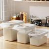 Insect Proof Pet Food Container Transparent Rice Storage Container Rice Storage Box  Flour