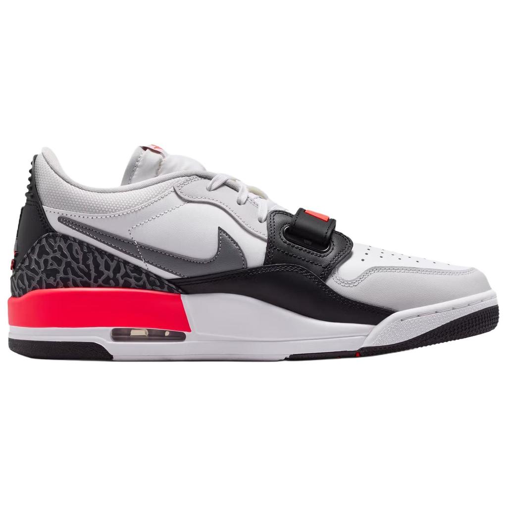 Jordan Legacy 312 Low Top Vintage Basketball Shoes Men's White Red CD7069-113