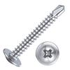 20-200Pcs Metal Self-Tapping Screws with Quick-Tapping Thread for Automotive Furniture No Pre-Drilling Needed Screws Fasteners