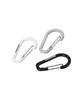 NEIKIDNIS Logo Carabiner White