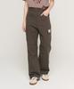 CARGOBROS FOR WOMAN Utility Work Cargo Pants (Brown)