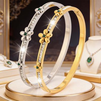 Small Fresh Camellia Light Luxury Exquisite Couple Jewelry Bracelet