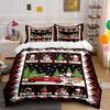 Santa, Snowman, Truck, Trees. Bedding Sets Duvet Cover Sets Duvet Covers Pillowcases(1 * Duvet Cover 2 * Pillowcases Without Duvet Insert)