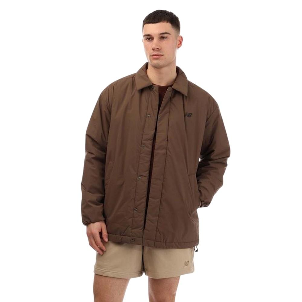 New Balance Herren Recycelte Relaxed Fit Coach Jacke