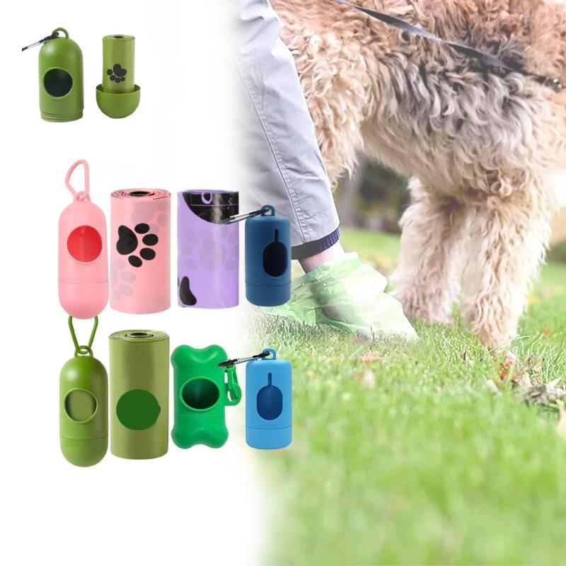 Eco-friendly Thickened Biodegradable Pet Waste Bags For Dogs And Cats In Assorted Colors