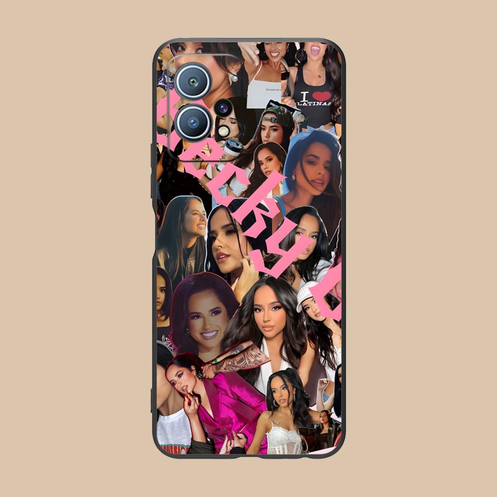 Fashion Becky G Mobile Phone Case for Huawei P60 P50 P40 P30 P20 P10 P9 P8 Pro Lite Plus Colour Printing Protective Luxury Cover