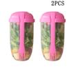 8Pcs Fresh Salad Cup Fruit Vegetable Salad Cup Salad Meal Shaker Cup Container Fork Salad Holder Large Capacity Food Box