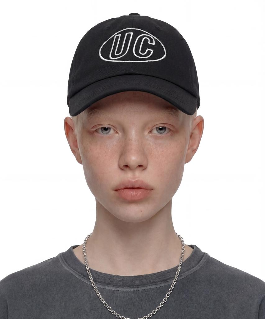 Eondeokeonteulol Cotton Logo Ball Cap Ground Uc / Classic Bb / Black