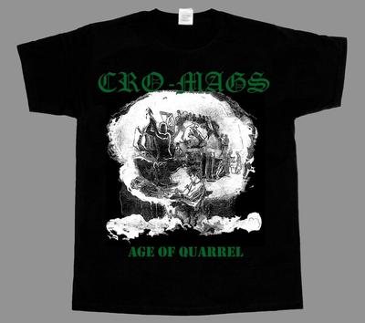 Cro Mags The Age Of Quarrel'86 Black Short Long Sleeve Unisex T-Shirt