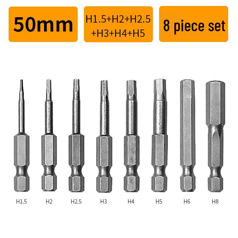 Сильный Магнитный Набор Шестигранных Электрических Бит для Гайковерта и Отвертки S2