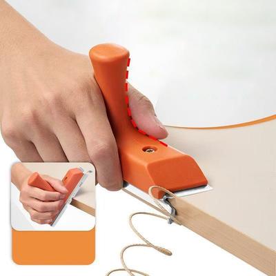 Ergonomic 3in1 Edge Banding Cutter for Eco Board Leather Chamfering