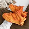 Trend Designer Orange Schuhe für Herren 2024 Mode Herren Casual Sneaker Streetwear Plateau Skateboard Schuhe Herren Hip Hop Schuhe