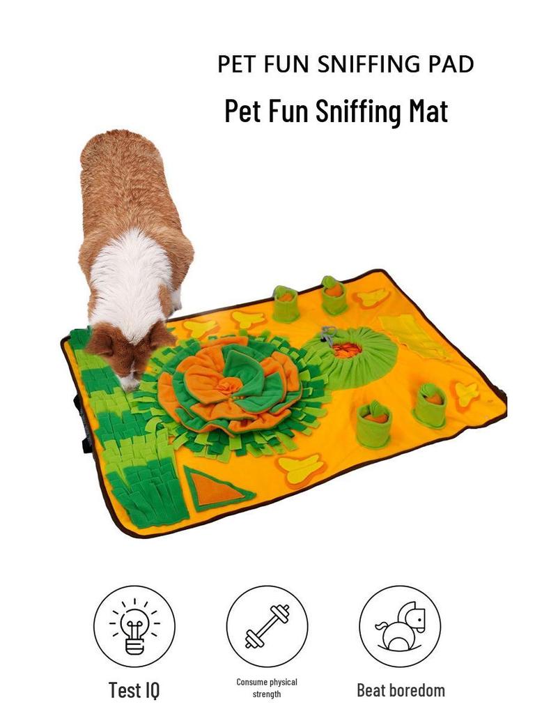 E-commerce Multi-Function Sniffing & Slow Feeder Mat for Dogs & Cats