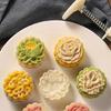 Flower Shape Cookie Stamps Moon Cake Maker MidAutumn Festival Pastry Tool