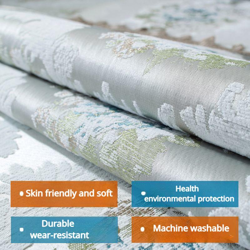 Alfombra de Sofá Chenilla Jacquard Antideslizante Minimalista Moderna Toalla para Respaldo Lujo Ligero Decoración para Sala de Estar del Hogar Cubre Sofá Suave