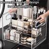 Large Capacity Cosmetic Storage Box Transparent Perfume Display Case  Bathroom Storage