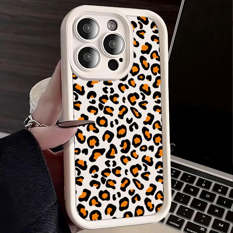 Retro Leopard Phone Case For Realme C51 C53 C55 C61 C63 C65 C67 C11 C17 C20 C25Y C12 C25S Funda Shockproof Silicone Soft Cover