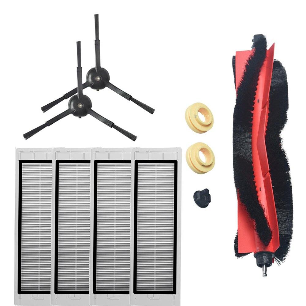Hauptbürste Hepa-Filter Mopptuch Seitenbürste für Xiaomi Staubsauger 1. Roborock S50 S51 S55 E35 T60 T61 Roborock 2 Teile