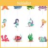 Theme Ocean Cake Flags Mermaid Starfish Turtle Decor For Celebration Supplies