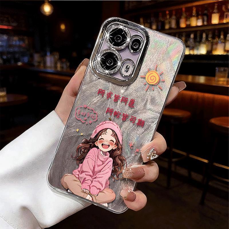 

New Year Wishes iPhone 17 Pro Max Drop-proof Case for Girls - Fine Hole Gauze for iPhone 16 Pro & 13 iPhone 11 Pro Max
