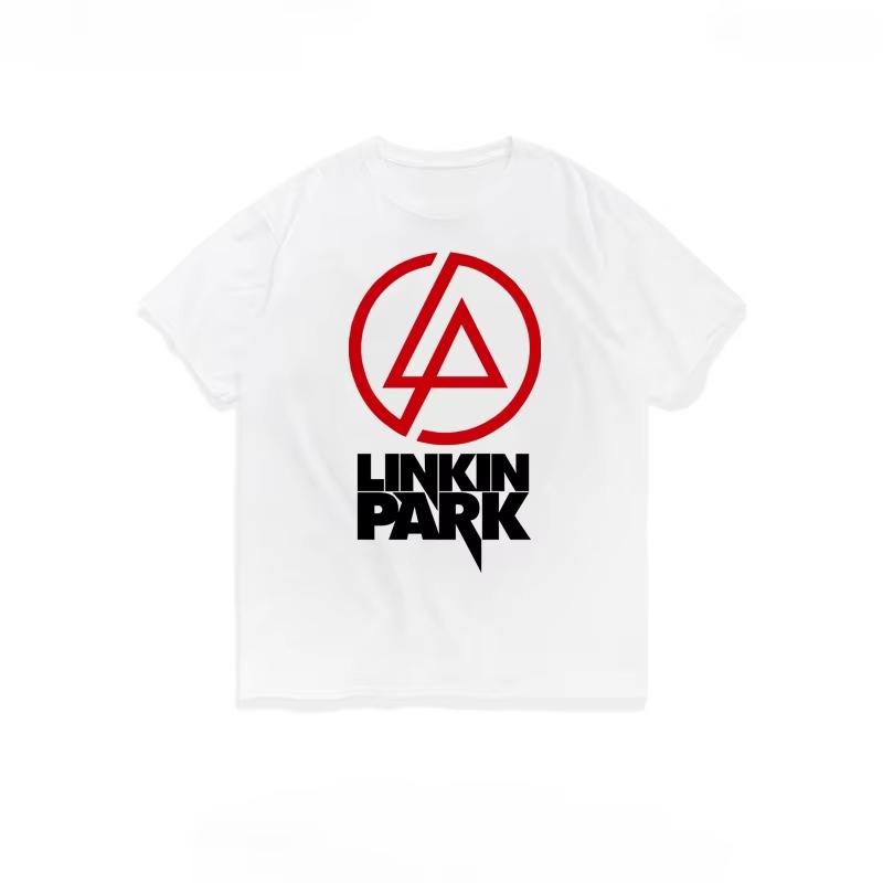 Rock Band Linkin Park Lincoln Union Park Mixed Theory Cotton Crewneck Short Sleeve Tshirt Women Summer High Quality Luxury Brand