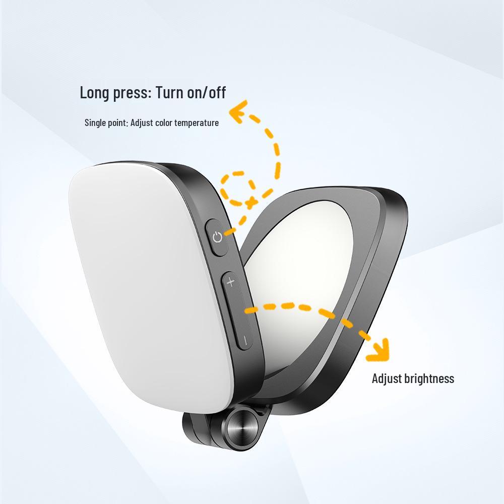 Portable Magnetic Selfie Fill Light for Outdoor Mobile Photography