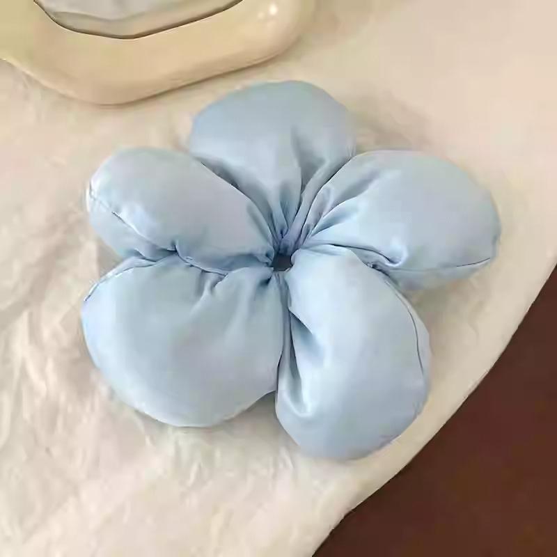 Chouchou à fleurs exagérées, style coréen, accessoire tendance pour cheveux de vacances, pour femmes et filles