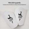 Mini Fußball Schienbeinschoner Winzige Fußball Schienbeinschoner Schutzausrüstung für Kinder Jugendliche Erwachsene Miniatur Schienbeinschoner für Training Wettkämpfe