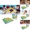 3d Snakes And Ladders Plastic Educational Board Game For Kids Develops Logic And Skills