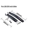 Faltbares Rennrad Fahrrad Schutzblech & FÜR 18-20 ZOLL FAHRRAD Abnehmbare Schutzblech Teile