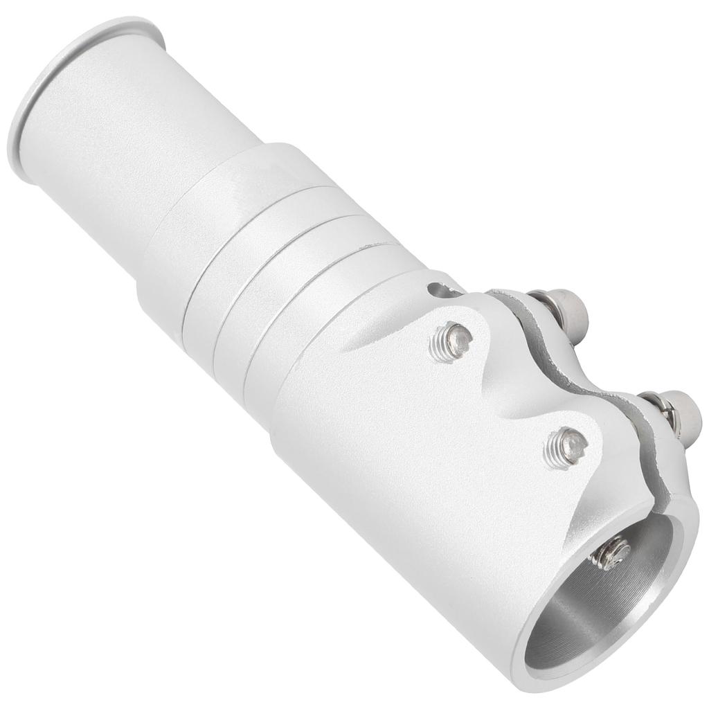 Rialzo Manubrio Mountain Bike Estensione Lega di Alluminio Tubi Forcella Anteriore Bicicletta EstensoreArgento