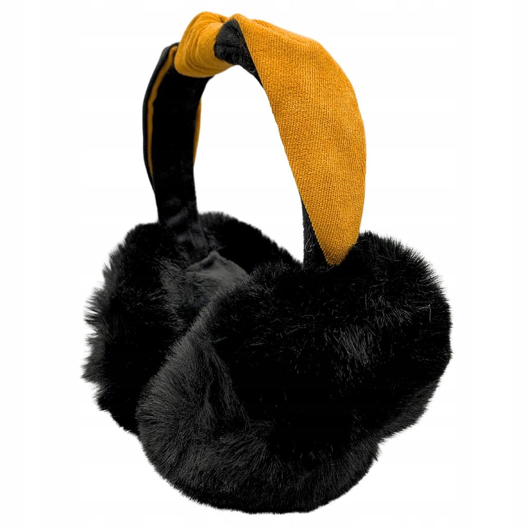 Winter Women's Earmuffs Ribbon Plush Warm Foldable Insulated